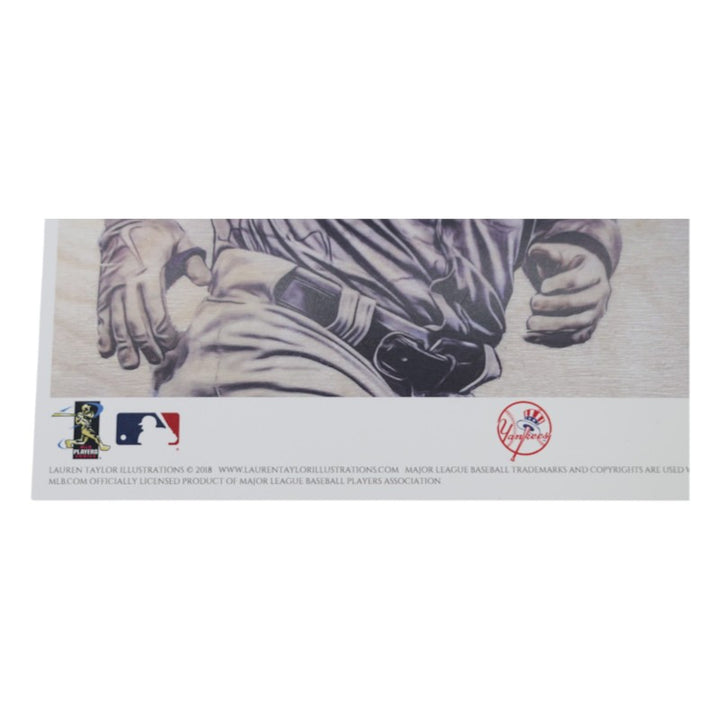 Gleyber Torres New York Yankees 8x10 Lauren Taylor Lithograph