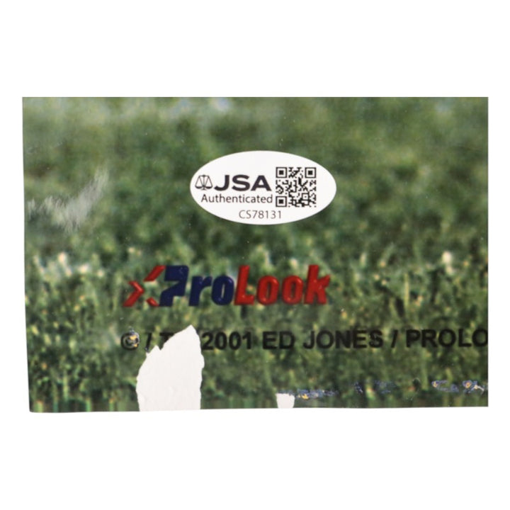 Ed Too Tall Jones Dallas Cowboys Signed 16x20 Photo JSA COA