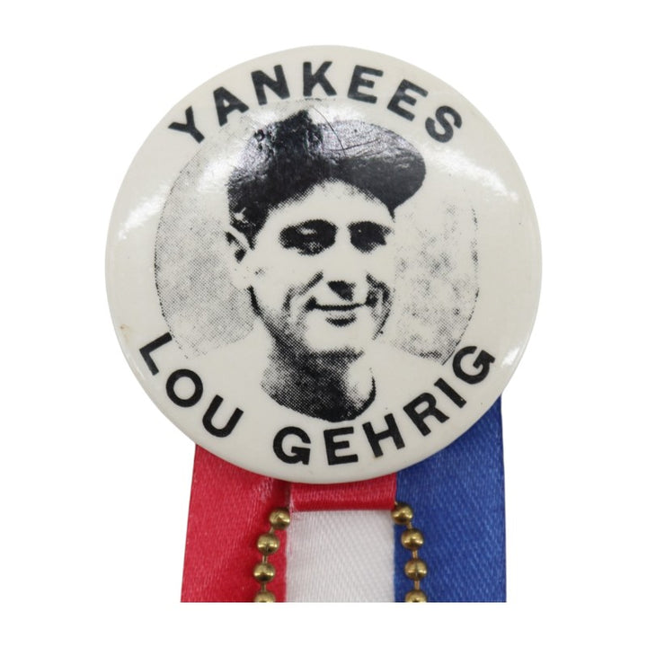 Lou Gehrig New York Yankees Original Vintage Pin