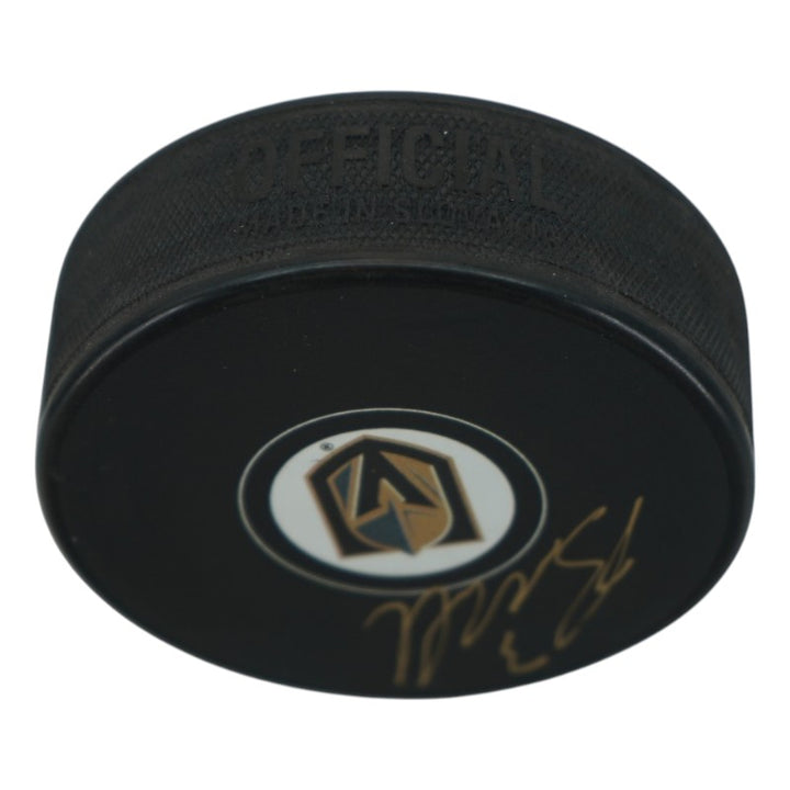 Brayden McNabb Las Vegas Golden Knights Autographed Replica Puck Fanatics Auth