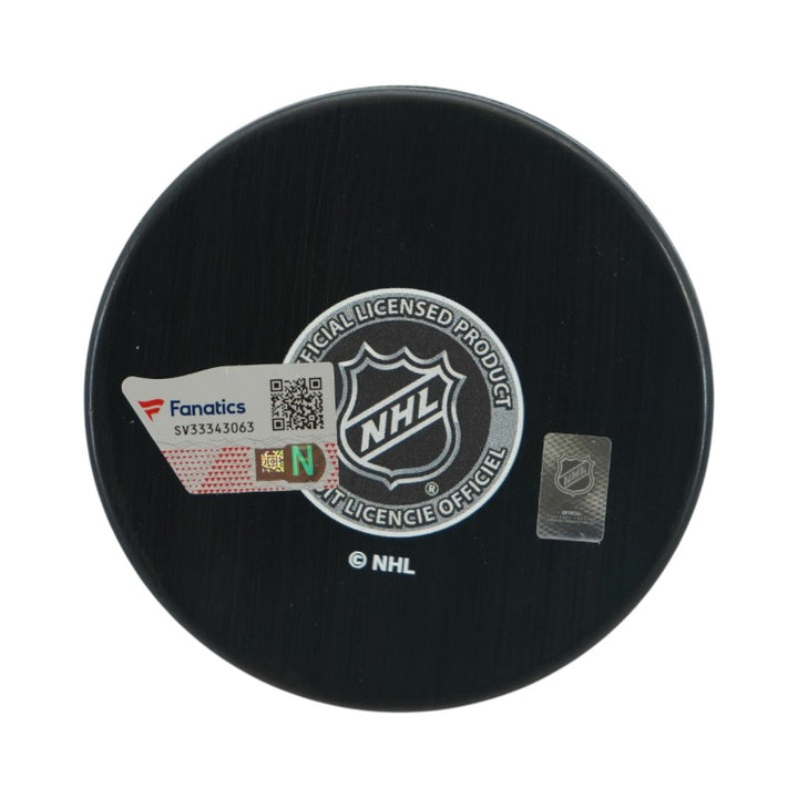 Brayden McNabb Las Vegas Golden Knights Autographed Replica Puck Fanatics Auth