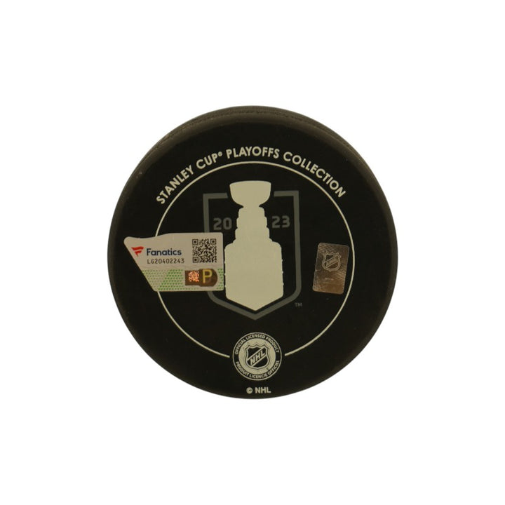Ivan Barbashev Las Vegas Golden Knights Autographed Stanley Cup Logo Puck Fanatics Auth