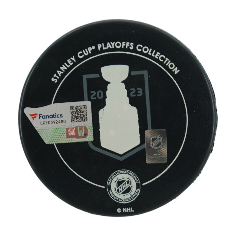 Jonathan Marchessault Las Vegas Golden Knights Autographed Inscribed Stanley Cup Champs Puck Fanatics Auth