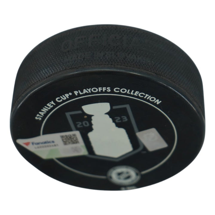 Mark Stone Las Vegas Golden Knights Autographed Inscribed Stanley Cup Champs Puck Fanatics Auth