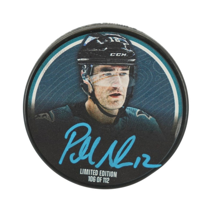 Nicolas Roy Las Vegas Golden Knights Autographed Stanley Cup Logo Puck Fanatics Auth