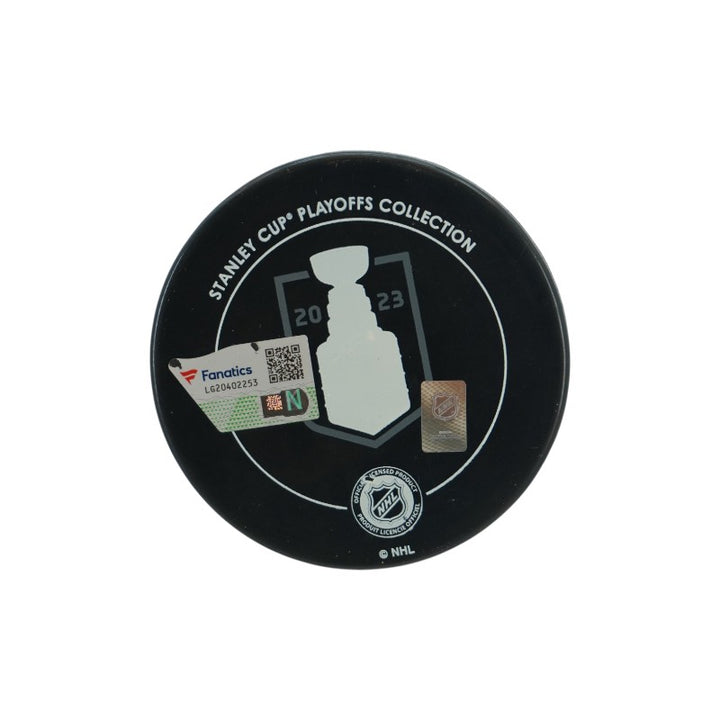 Reilly Smith Las Vegas Golden Knights Autographed Stanley Cup Logo Puck Fanatics Auth
