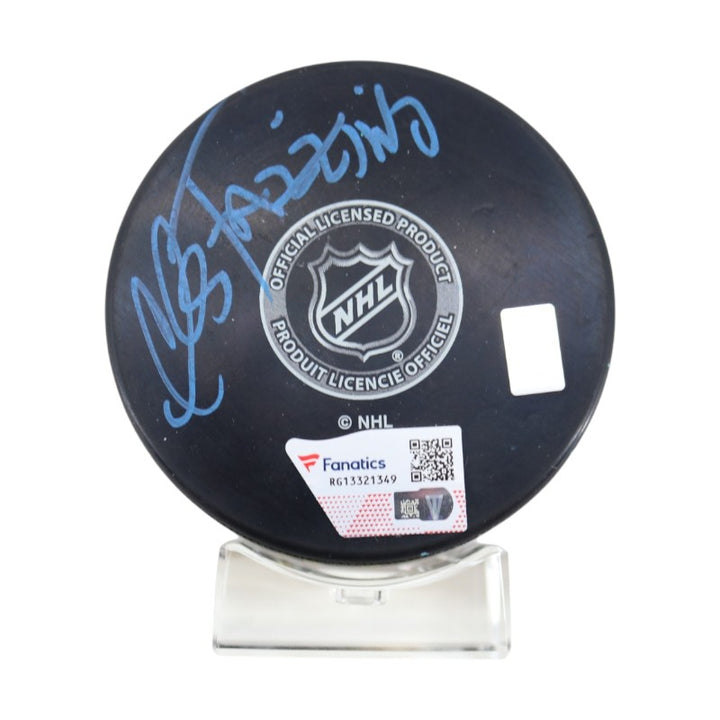 Marc-Andre Fleury Pittsburgh Penguins Autographed Fazzino Pop Art Puck Fanatics Holo