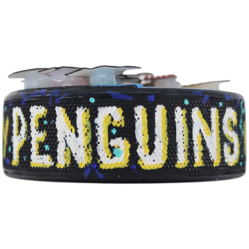 Marc-Andre Fleury Pittsburgh Penguins Autographed Fazzino Pop Art Puck Fanatics Holo