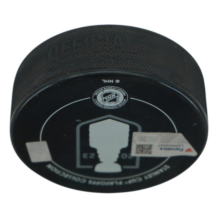 William Karlsson Las Vegas Golden Knights Autographed 2023 Western Conference Champs Puck Fanatics Auth