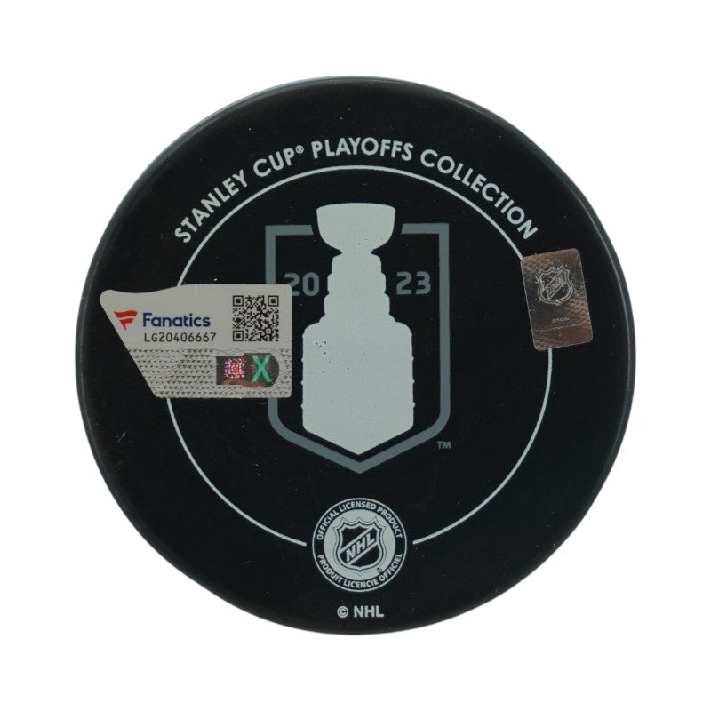 William Karlsson Las Vegas Golden Knights Autographed 2023 Western Conference Champs Puck Fanatics Auth