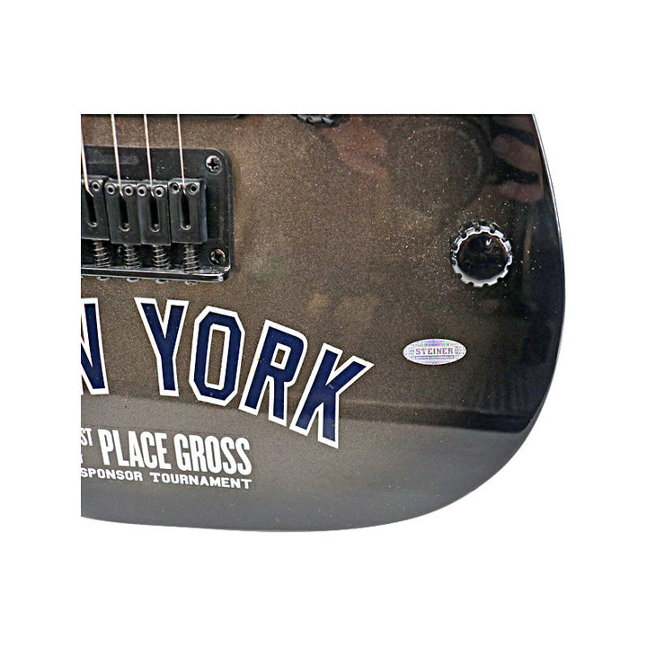 Derek Jeter New York Yankees Autographed Signed 11th Annual DJ Celebrity Golf Classic Black Guitar (Steiner COA)