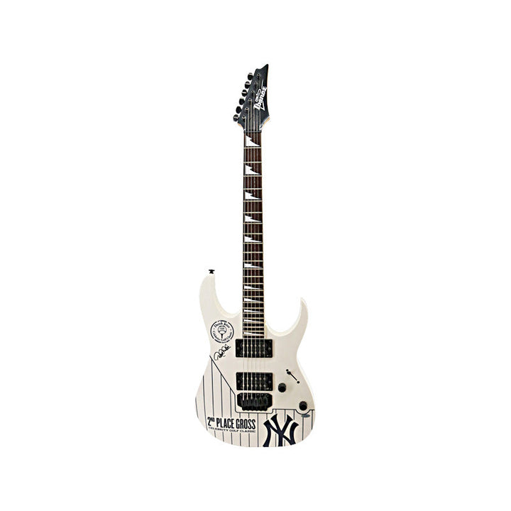 Derek Jeter New York Yankees Autographed Signed 11th Annual DJ Celebrity Golf Classic Pinstripe Guitar (Steiner COA)