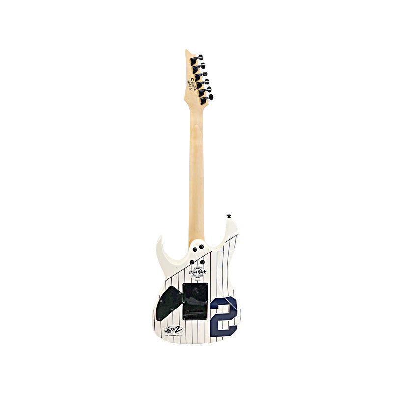 Derek Jeter New York Yankees Autographed Signed 11th Annual DJ Celebrity Golf Classic Pinstripe Guitar (Steiner COA)