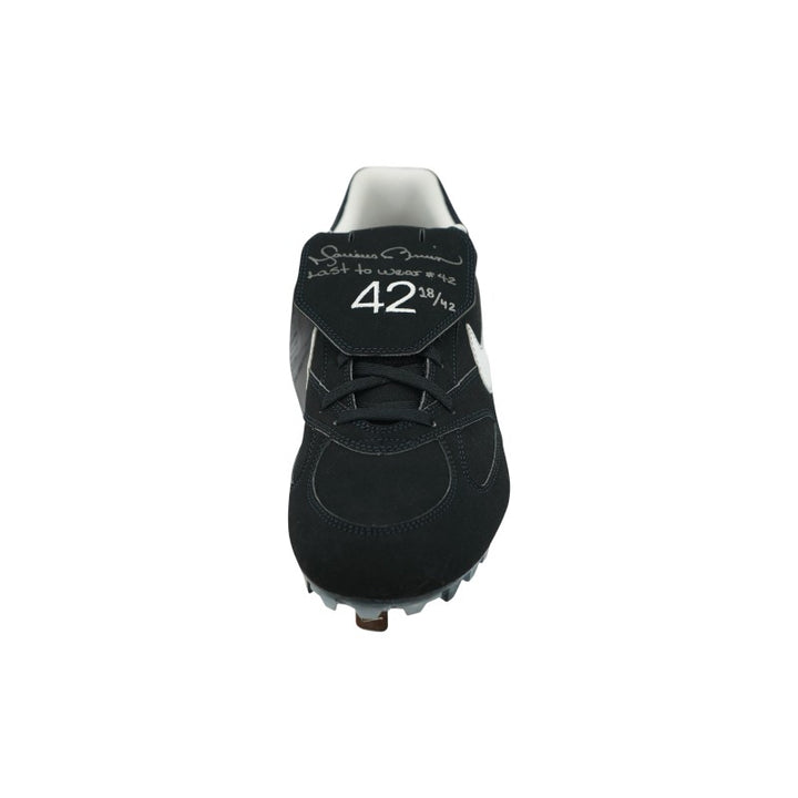 Mariano Rivera New York Yankees Inscribed Autographed Model Cleat LE 18/42 Steiner Holo