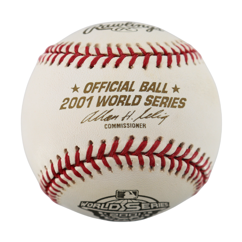 Arizona Diamondbacks 2001 Official Rawlings World Series Logo Baseball