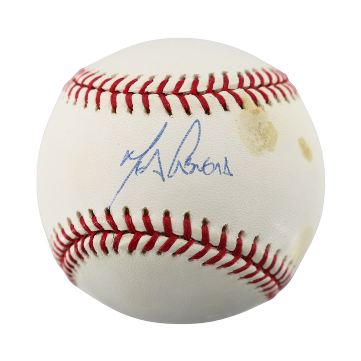 Melky Cabrera New York Yankees Autographed OMLB Baseball Steiner Holo