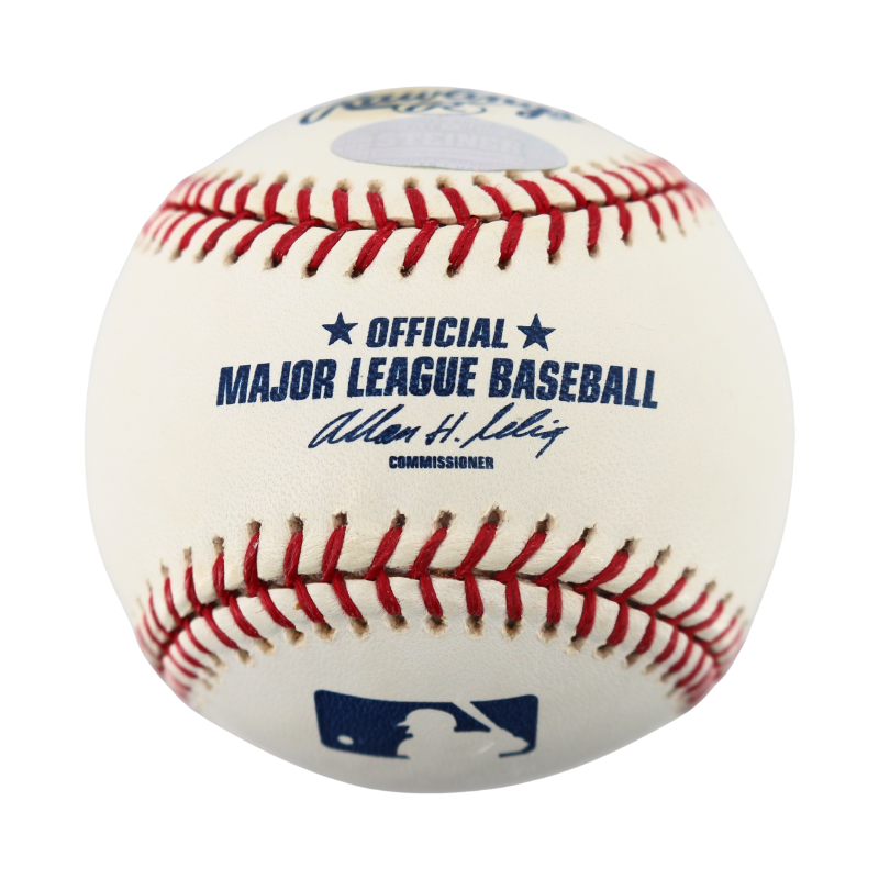 Melky Cabrera New York Yankees Autographed OMLB Baseball Steiner Holo