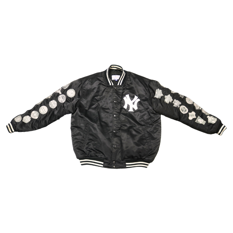 New York Yankees 26x World Series Champions Bomber Jacket Size XL GIII Sports