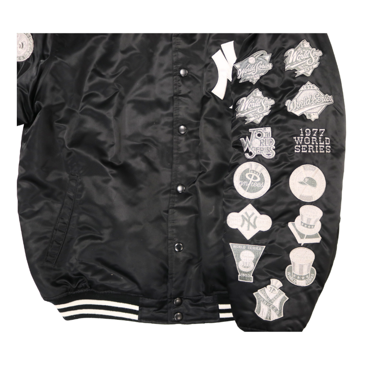New York Yankees 26x World Series Champions Bomber Jacket Size XL GIII Sports
