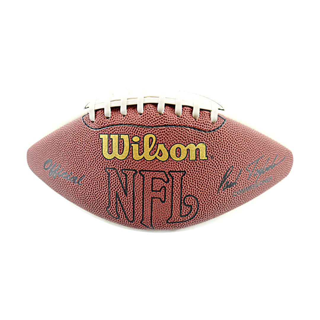 Freeman McNeil New York Jets Autographed Wilson White Panel Football JSA COA