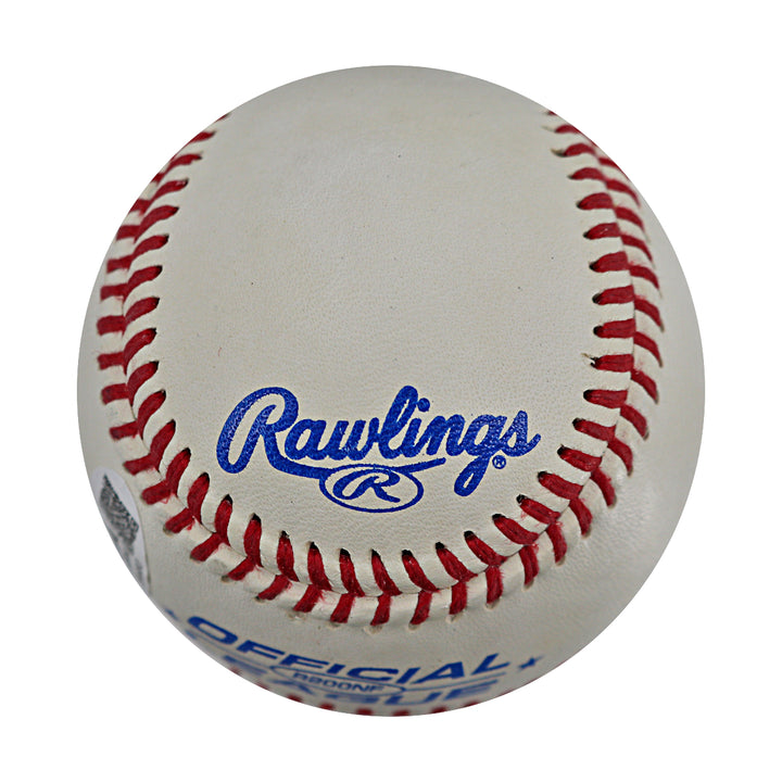 George Foster Mets Reds Autographed Official League Baseball JSA COA