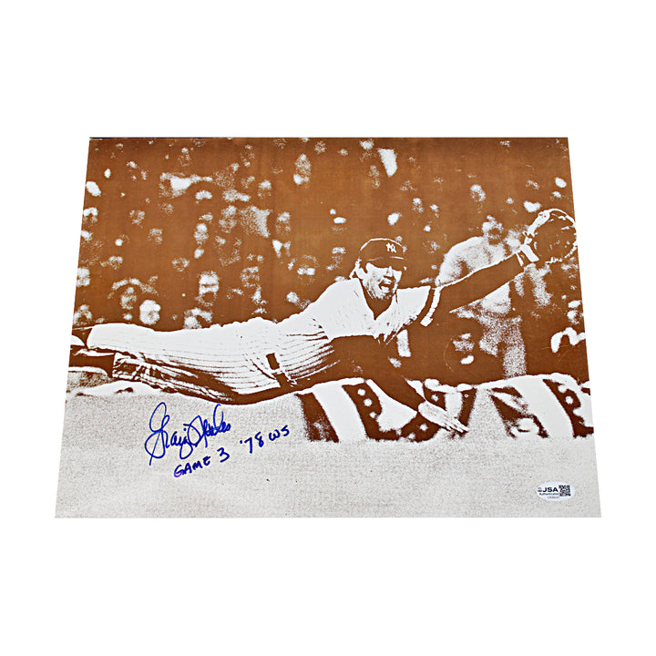 Graig Nettles New York Yankees Autographed Inscribed 11x14 Photo JSA COA