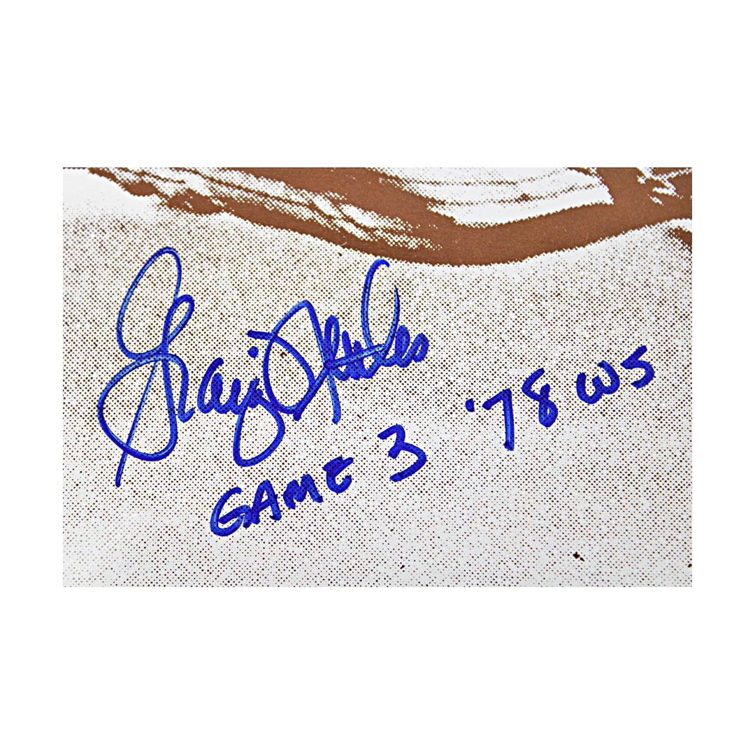Graig Nettles New York Yankees Autographed Inscribed 11x14 Photo JSA COA