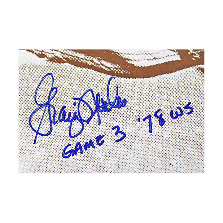 Graig Nettles New York Yankees Autographed Inscribed 11x14 Photo JSA COA