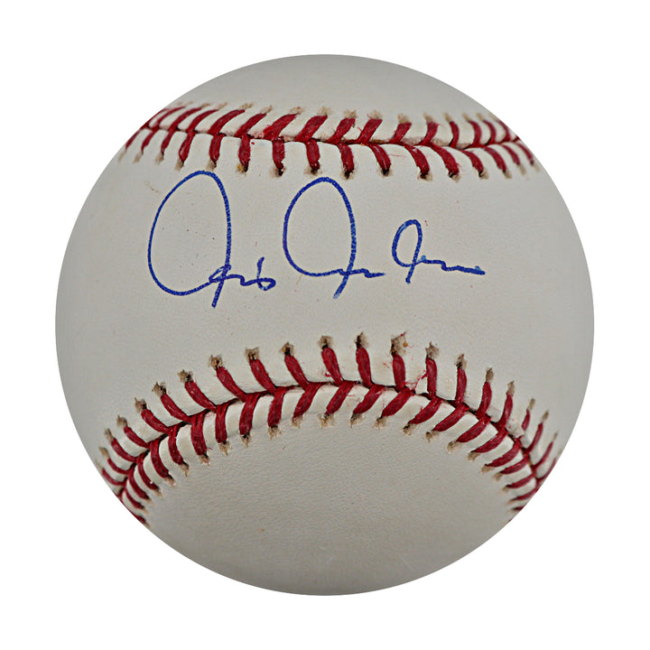 Chris Chambliss New York Yankees Autographed OMLB Baseball JSA COA