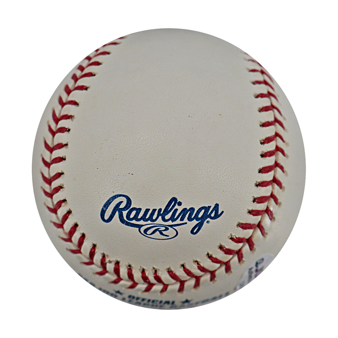 Chris Chambliss New York Yankees Autographed OMLB Baseball JSA COA