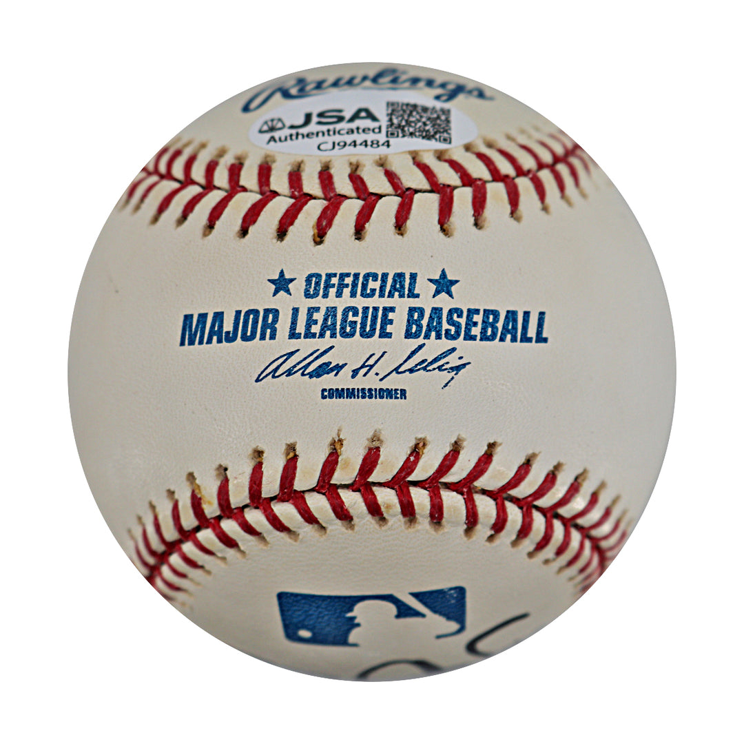 Roger Clemens Yankees Red Sox Astros Autographed OMLB Baseball JSA COA