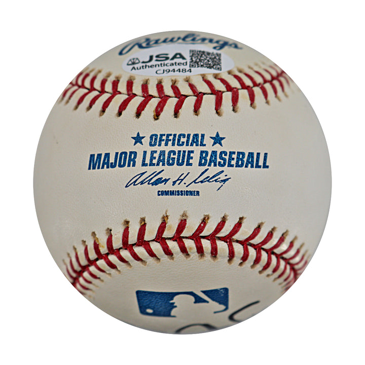 Roger Clemens Yankees Red Sox Astros Autographed OMLB Baseball JSA COA