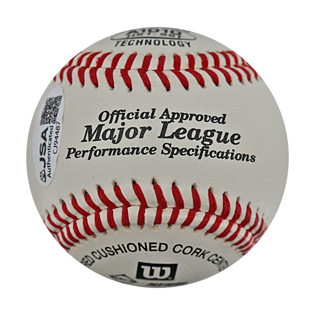Mariano Rivera New York Yankees Autographed Wilson Baseball JSA COA