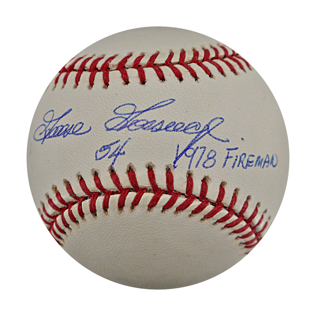 Goose Gossage New York Yankees Autographed Inscribed OMLB Baseball JSA COA