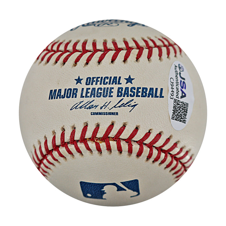 Goose Gossage New York Yankees Autographed Inscribed OMLB Baseball JSA COA