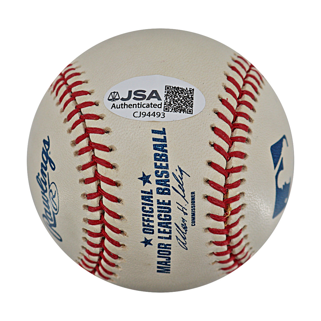 Goose Gossage New York Yankees Autographed Inscribed OMLB Baseball JSA COA