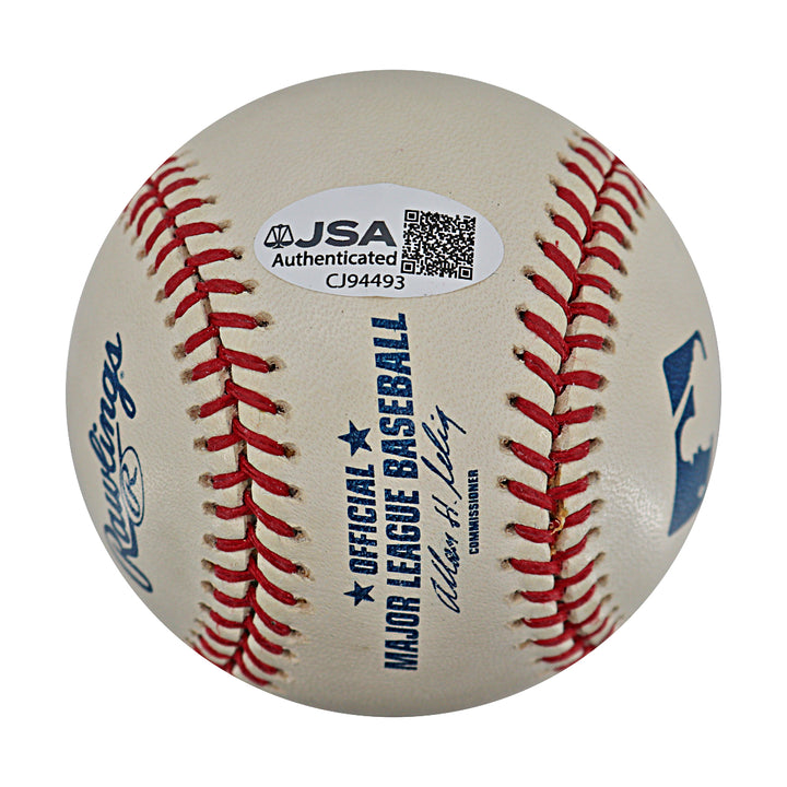 Goose Gossage New York Yankees Autographed Inscribed OMLB Baseball JSA COA