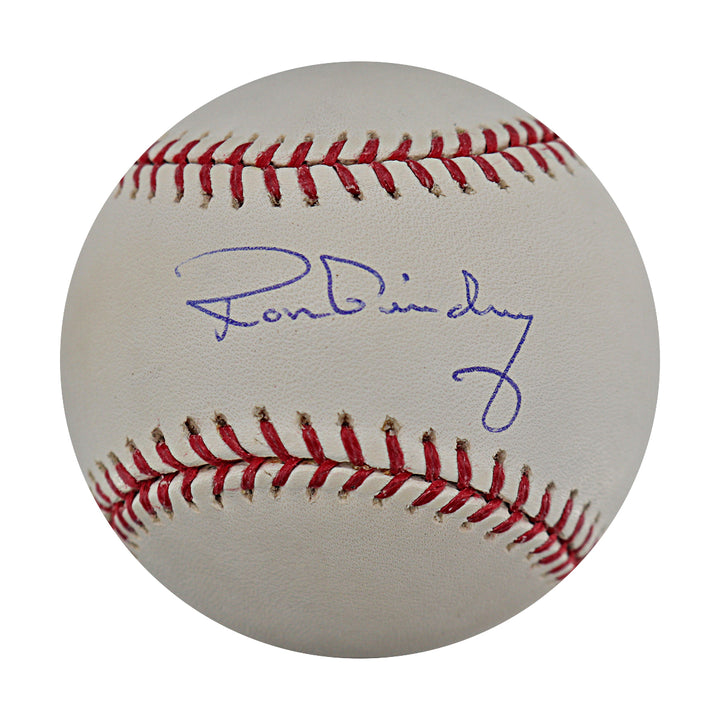 Ron Guidry New York Yankees Autographed OMLB Baseball JSA COA