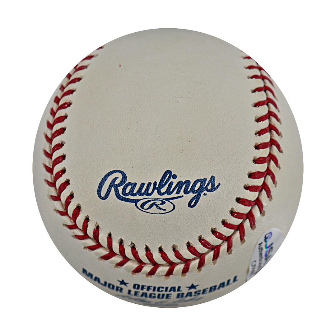 Whitey Ford New York Yankees Autographed OMLB Baseball JSA COA