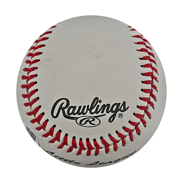 Joe Torre New York Yankees Autographed Little League Baseball JSA COA