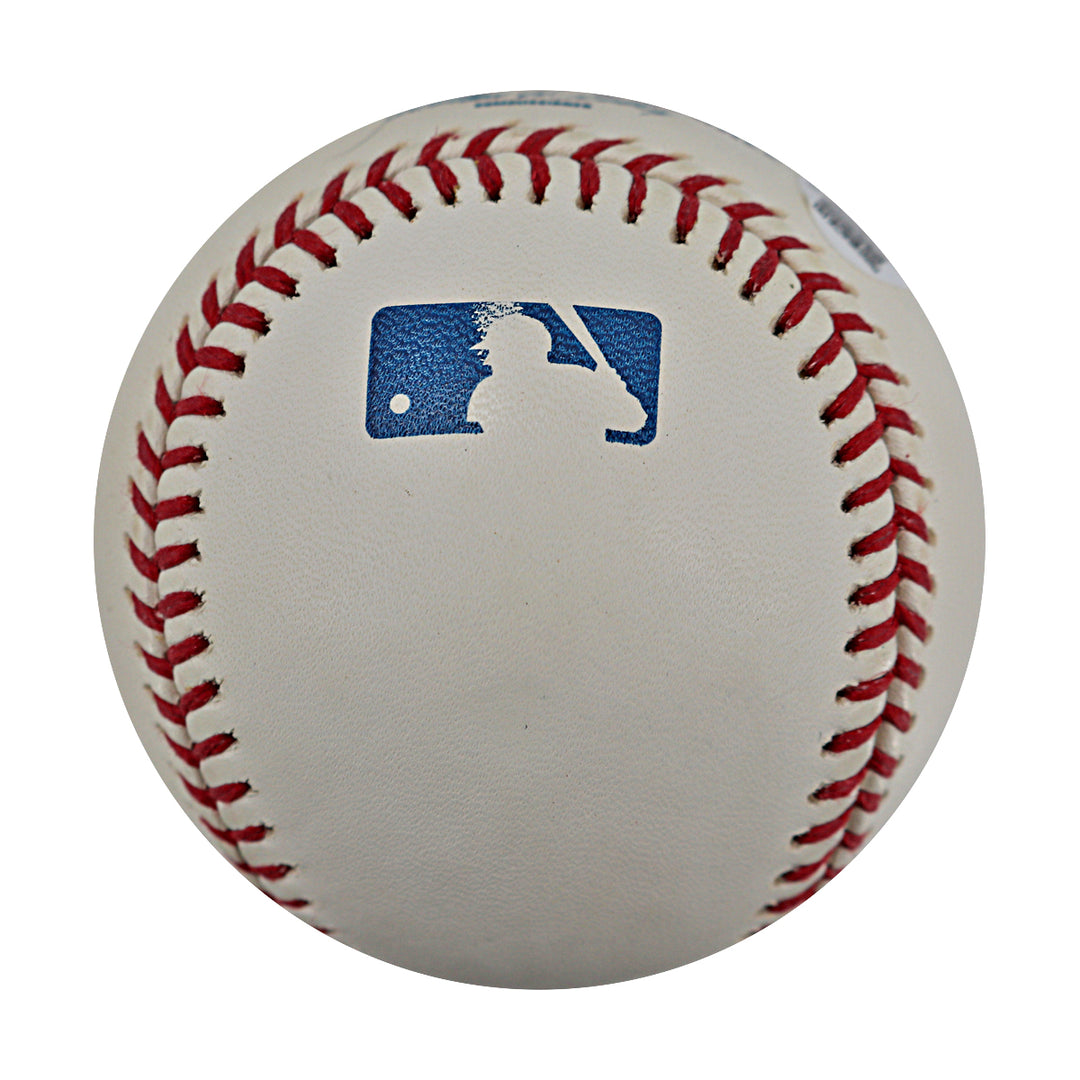 Nolan Ryan Rangers Astros Mets Autographed OMLB Baseball JSA COA