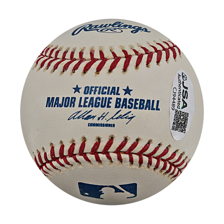 Yogi Berra New York Yankees Autographed OMLB Baseball JSA COA