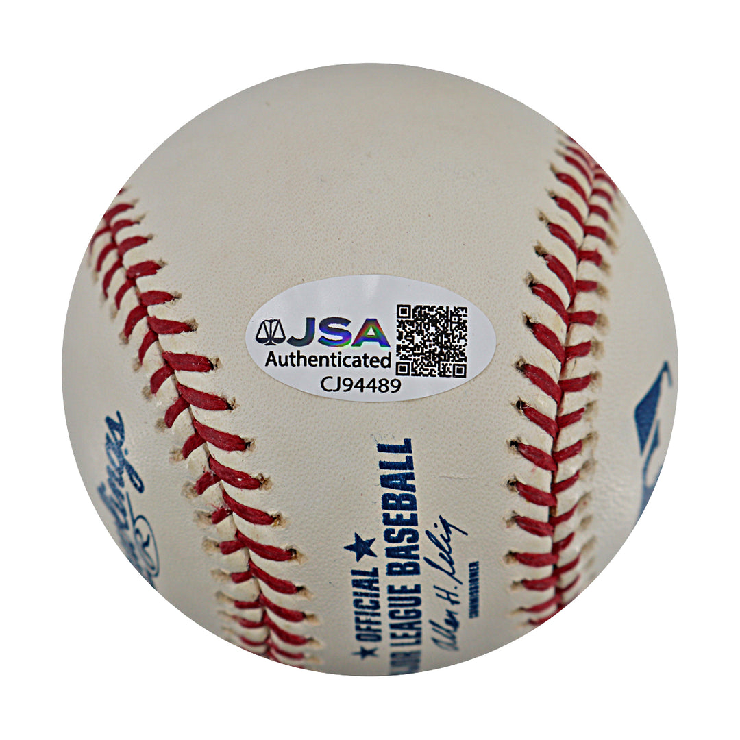 Yogi Berra New York Yankees Autographed OMLB Baseball JSA COA
