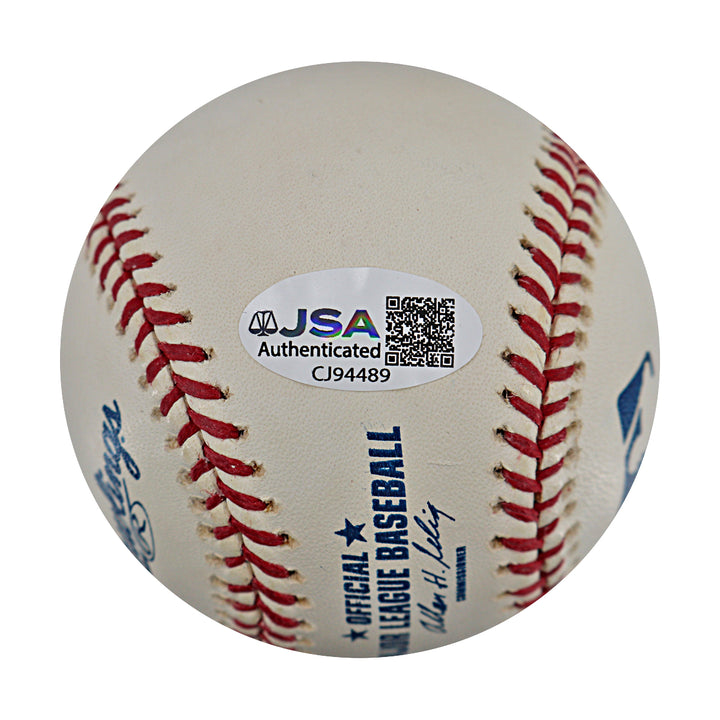 Yogi Berra New York Yankees Autographed OMLB Baseball JSA COA