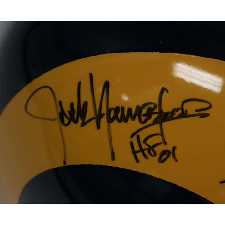 Jack Youngblood Rams Autographed Signed Inscribed FS Authentic Helmet Steiner