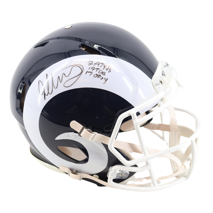 Todd Gurley Rams Autographed Signed Inscribed FS Authentic Helmet LE Fanatics
