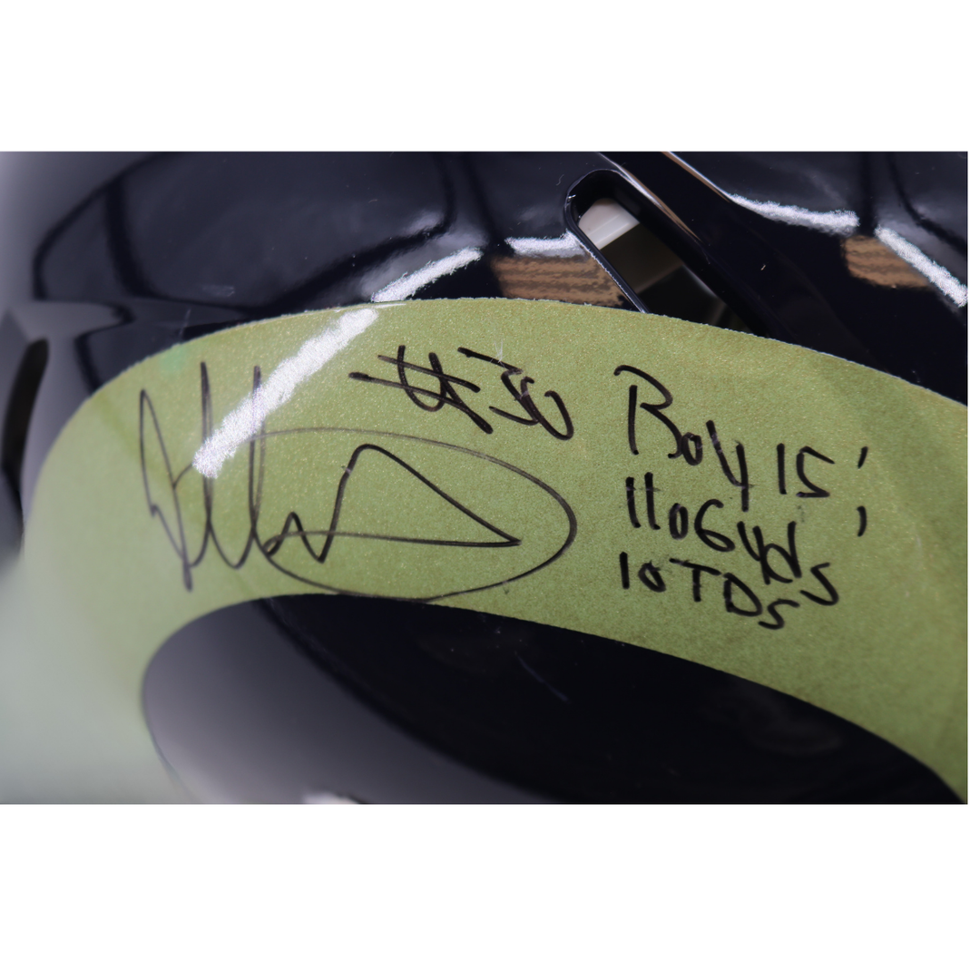 Todd Gurley Rams Autographed Signed Inscribed FS Helmet LE /30 Steiner 