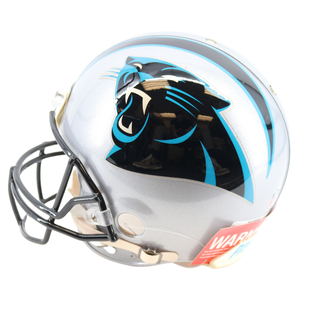 Cam Newton Kelvin Benjamin Panthers Autographed Signed FS Auth Helmet Fanatics