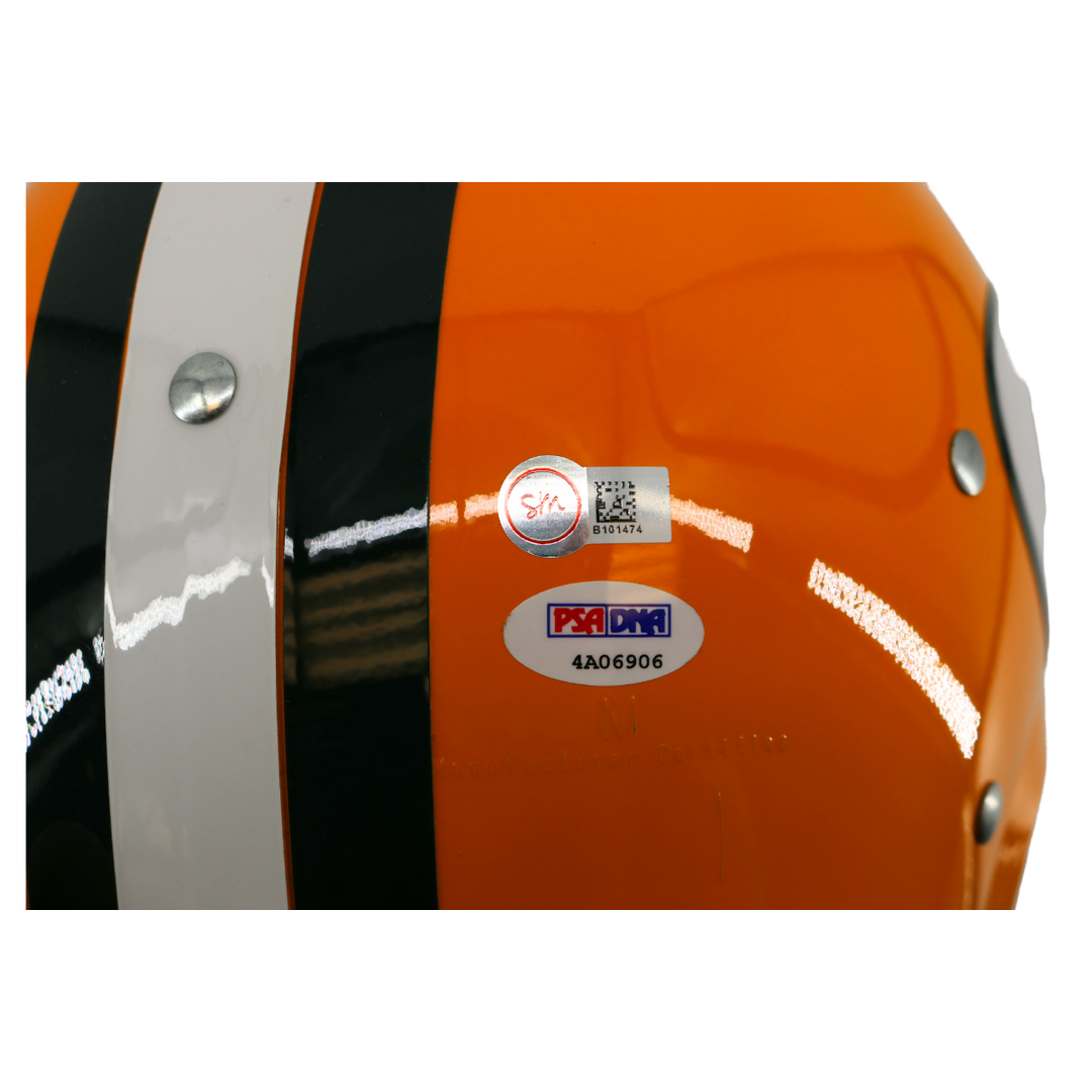 Bart Starr Packers Autographed Signed Inscribed FS TK Suspension Helmet PSA