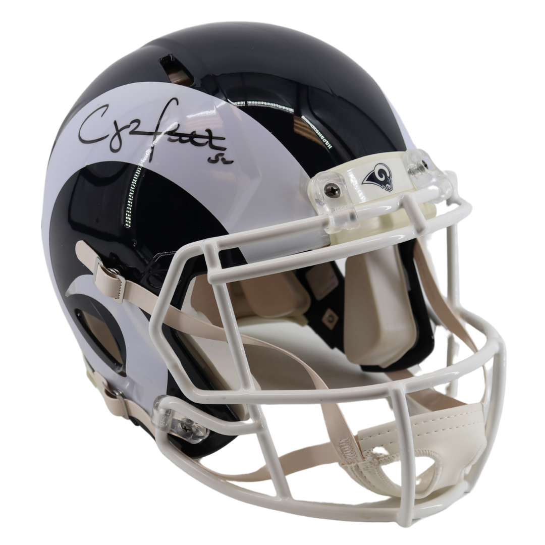 Clay Matthews Los Angeles Rams Autographed Signed FS Authentic Helmet Fanatics